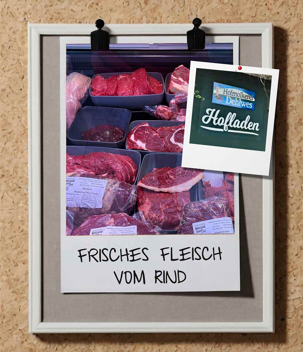 Frisches Rindfleisch