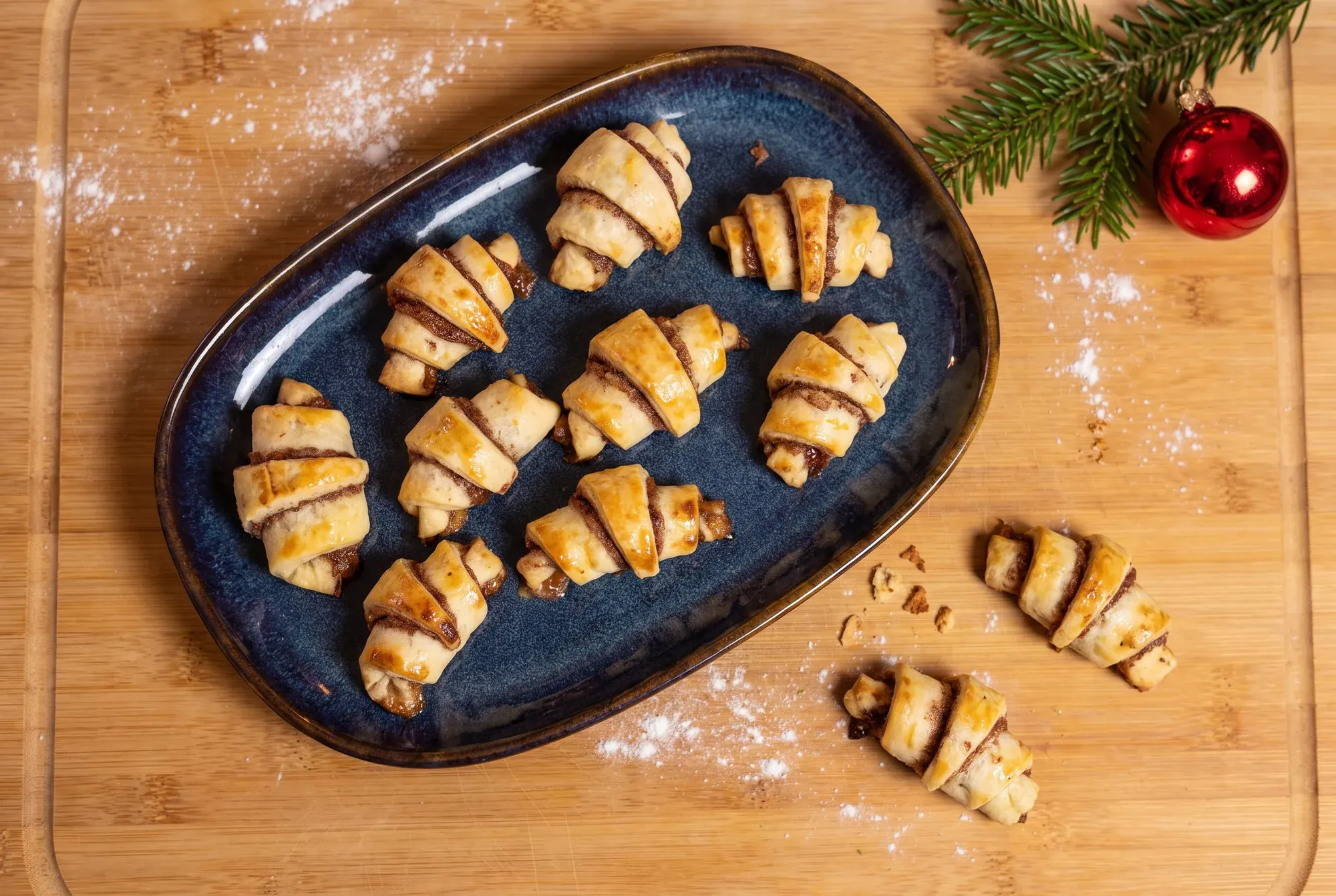 zimthoernchen aufsicht weihnachten